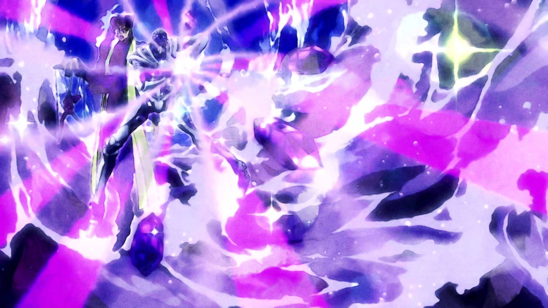 Anime, Jojo's Bizarre Adventure, Hierophant Green Jojo's Bizarre