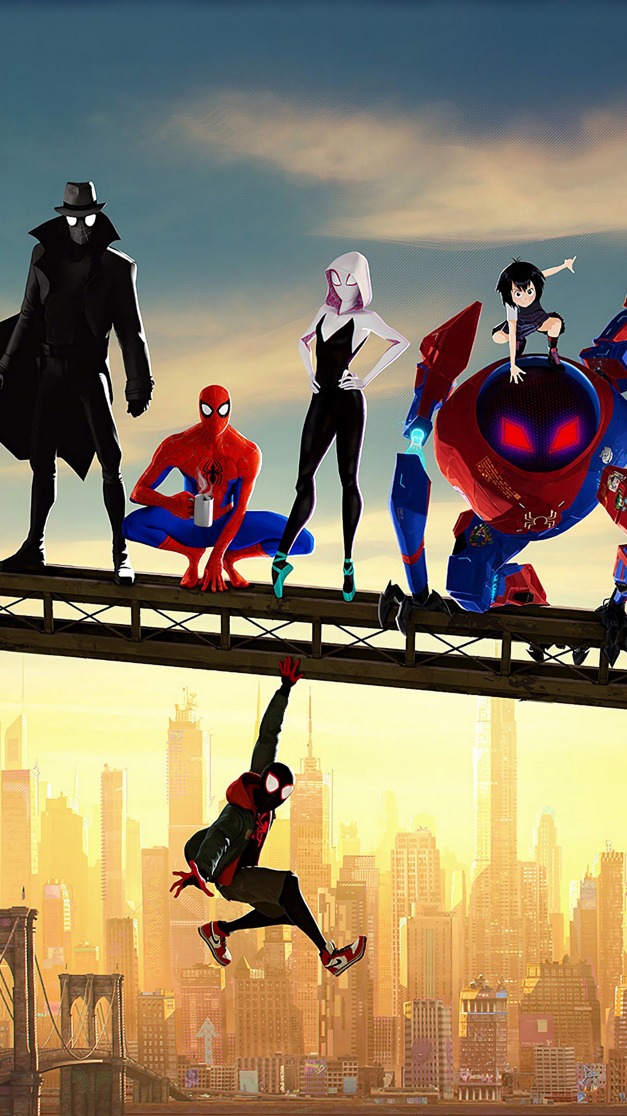 Into The Spider Verse Full HD Smartphone Wallpapers - Wallpaper Cave