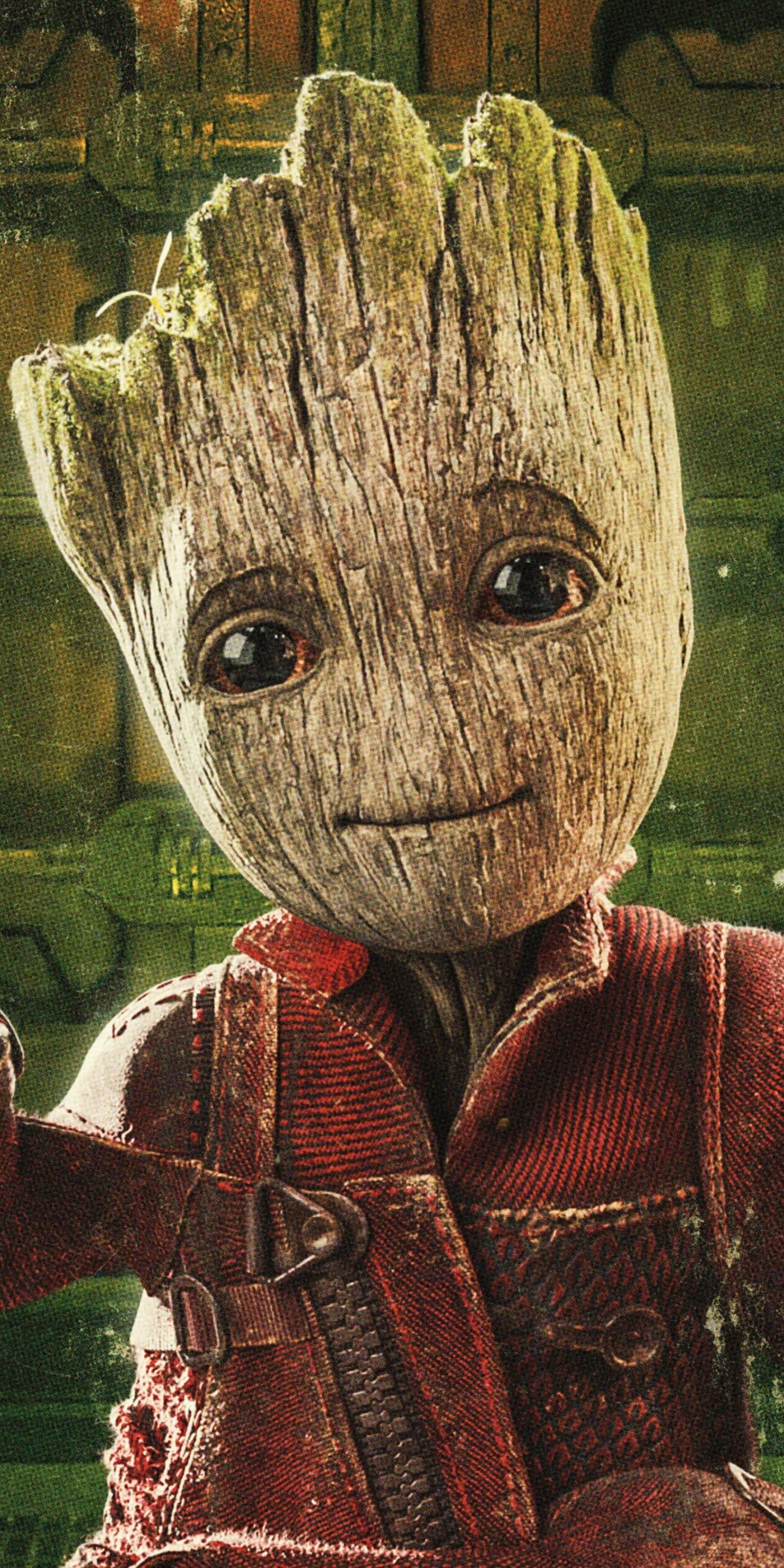 Download 1440x2880 wallpaper baby groot, guardians of the galaxy
