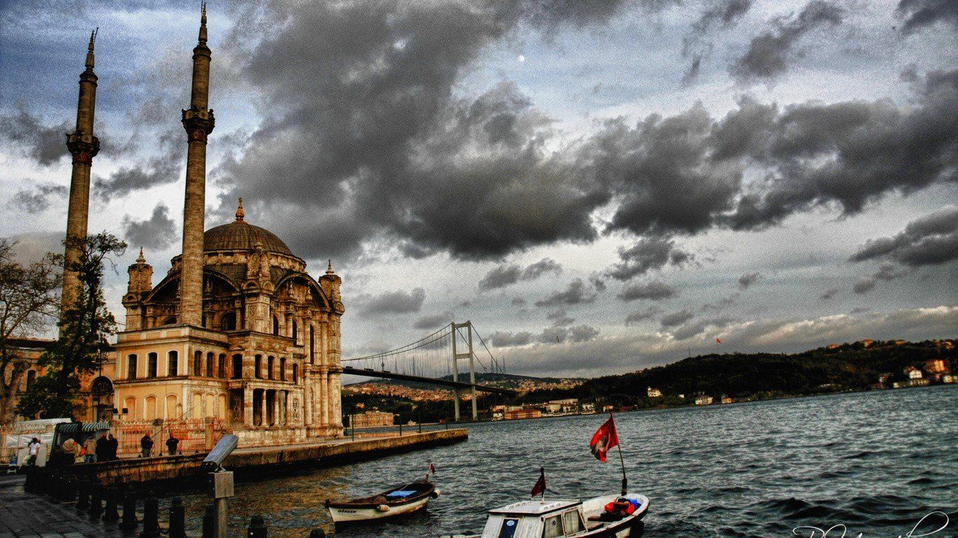 Islam, Istanbul, Ortaköy Mosque, Mosques Wallpaper HD / Desktop