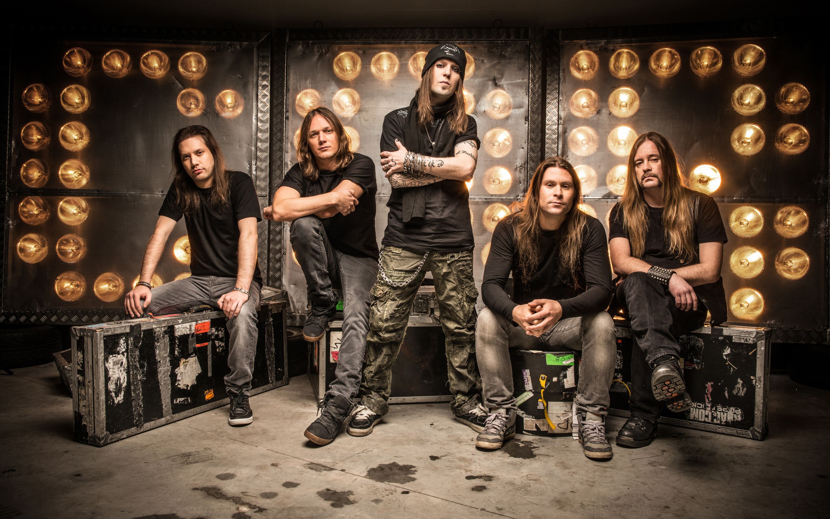 Download wallpaper Children of bodom, Finnish extreme metal band