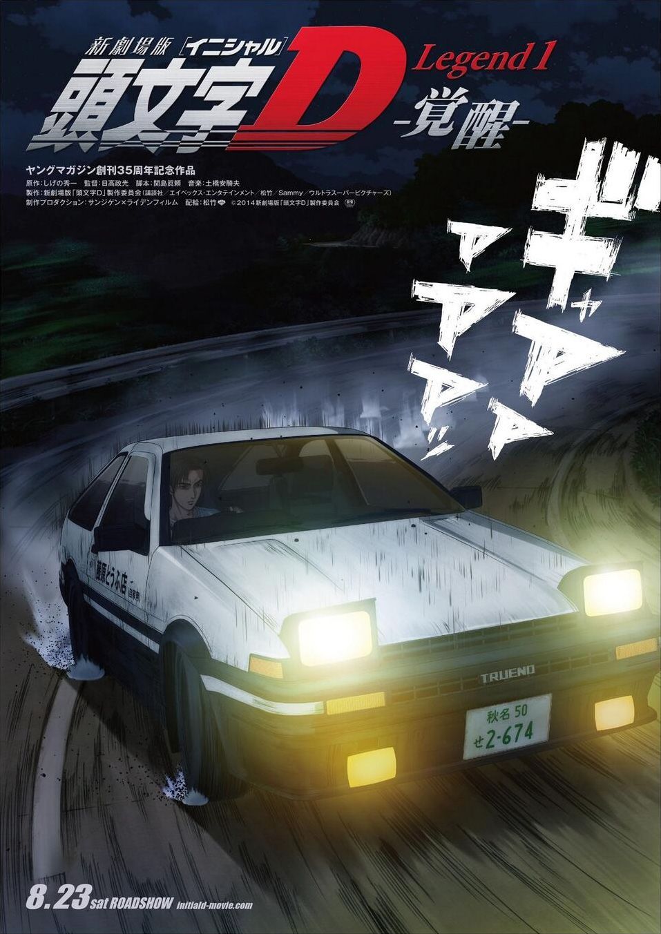 Tuner Cars, Initial D, Street Racing, Ae Anime Films