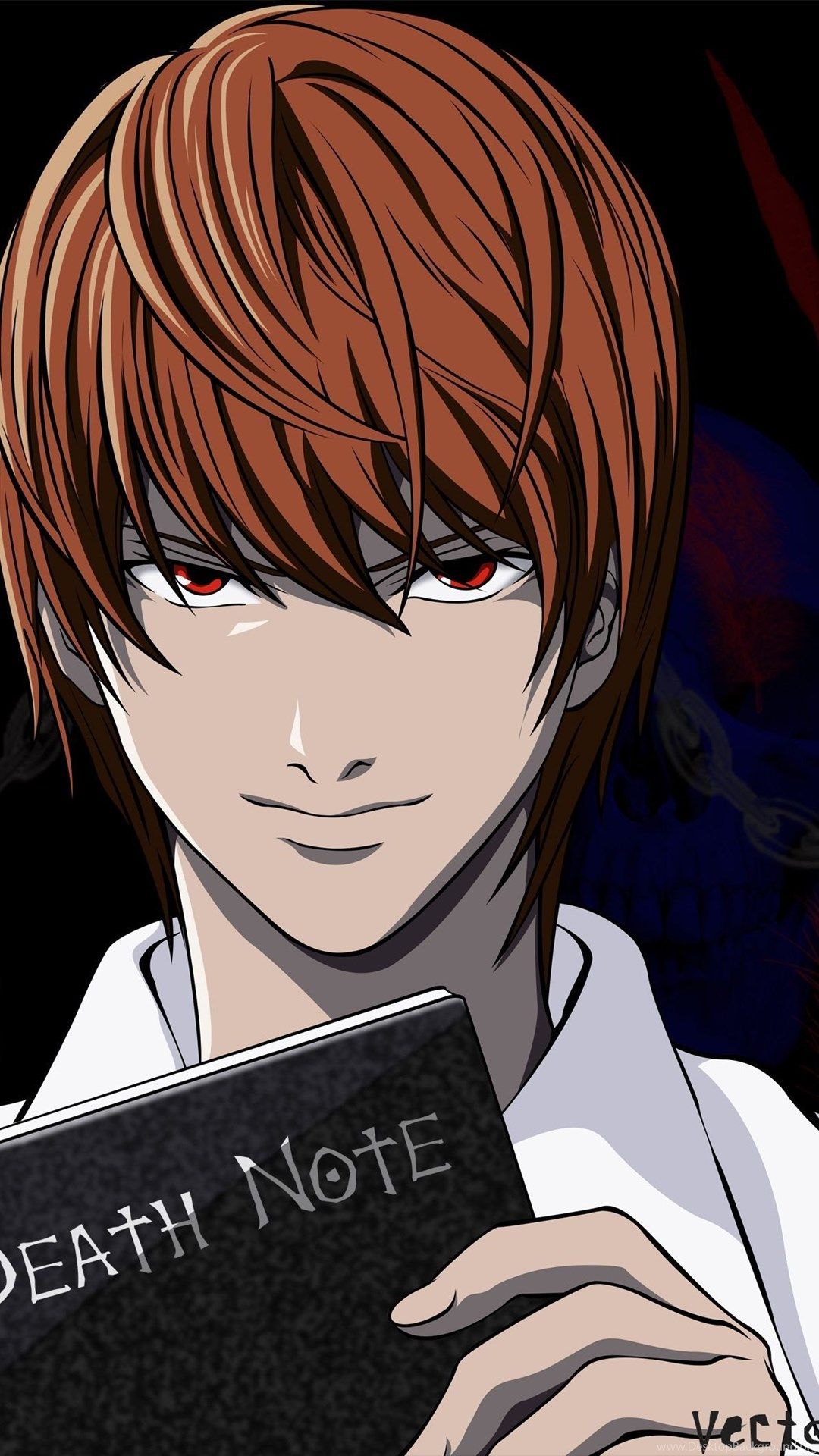 Anime Death Note Phone Wallpaper by Morrow - Mobile Abyss