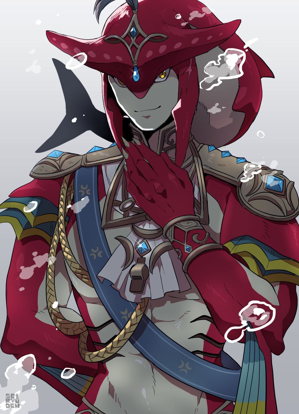 Sidon The Legend Of Zelda Breath Of The Wild Wallpapers Wallpaper Cave