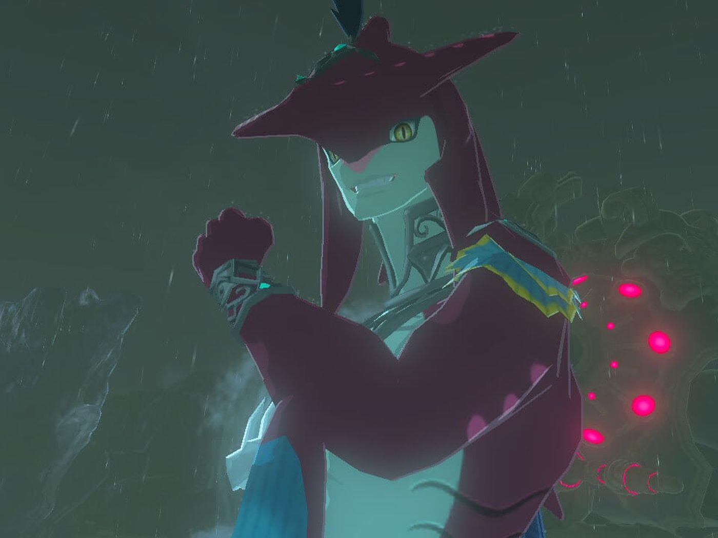 In Breath of the Wild, everyone just wants to kiss a Zora