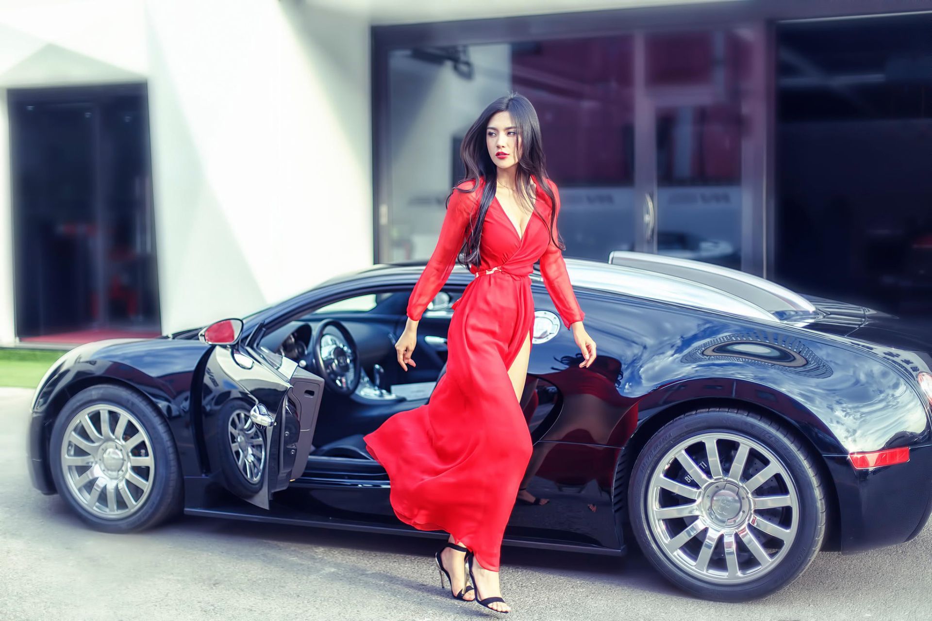 Women Model Woman Asian Car Wallpaper. Car girls, Model, Luxury