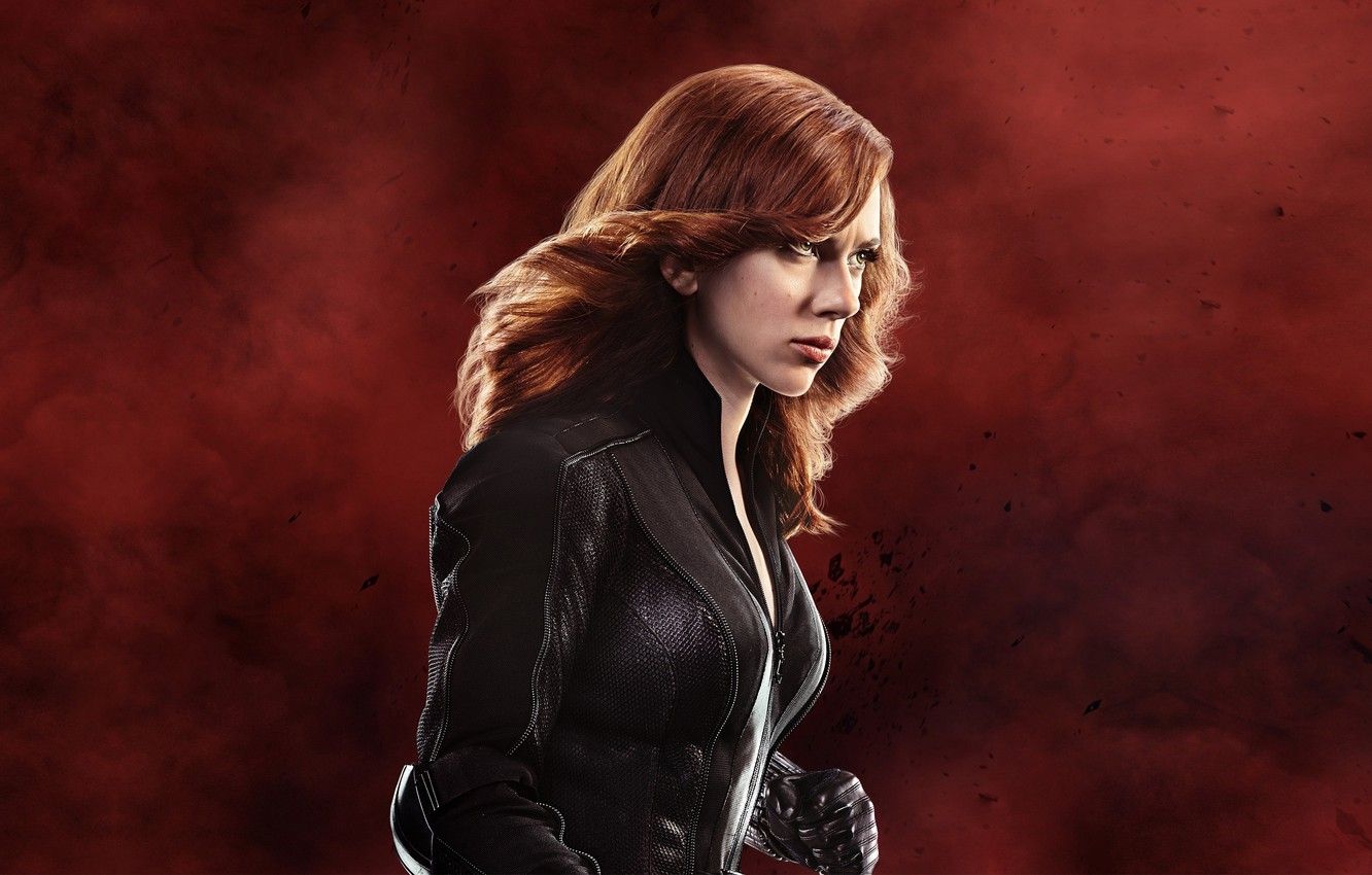Wallpaper background, fiction, Scarlett Johansson, jacket