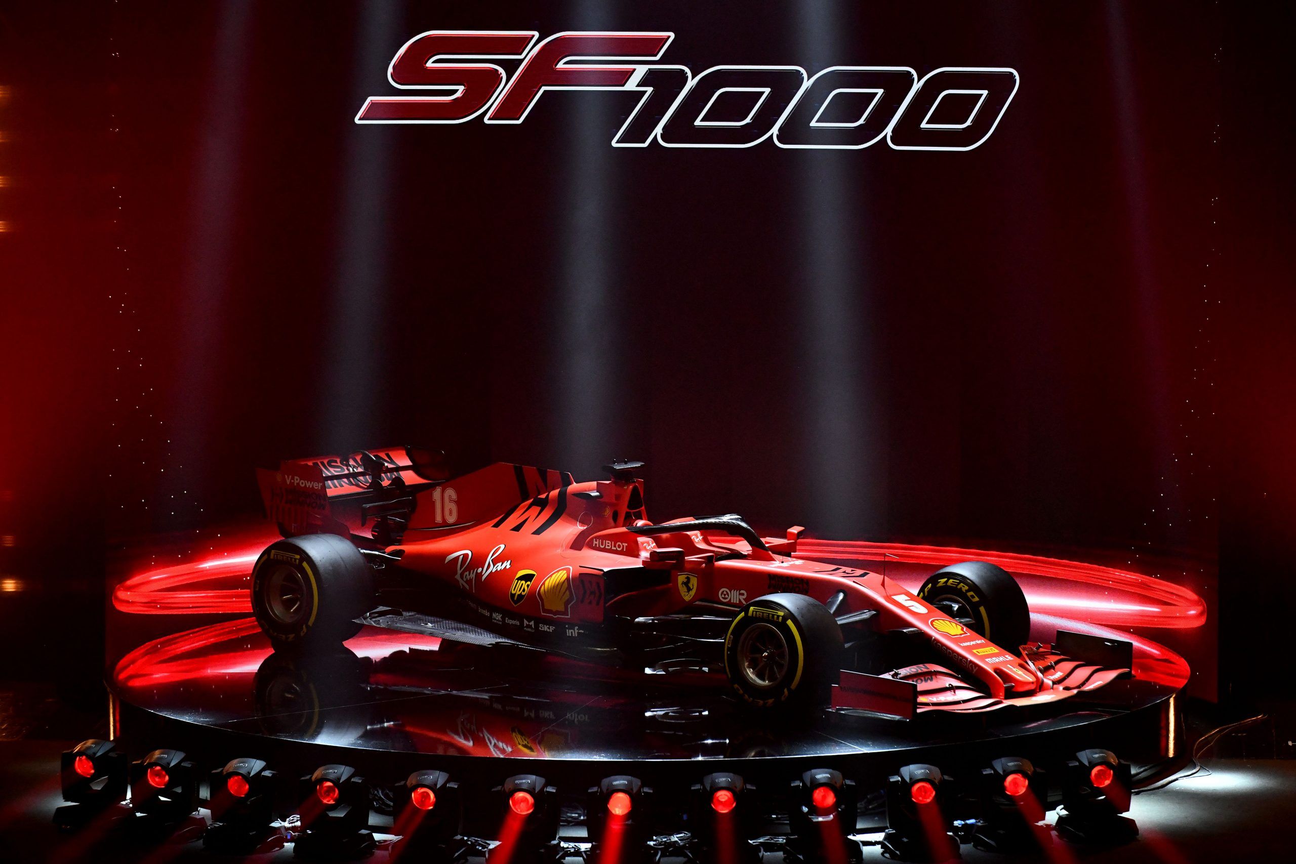 Ferrari SF1000 F1 car launch picture