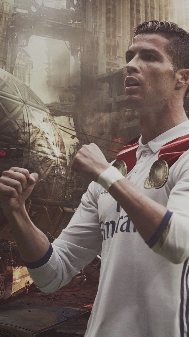 Wallpaper Cristiano Ronaldo, Portugal, Real Madrid, 4K, Sports