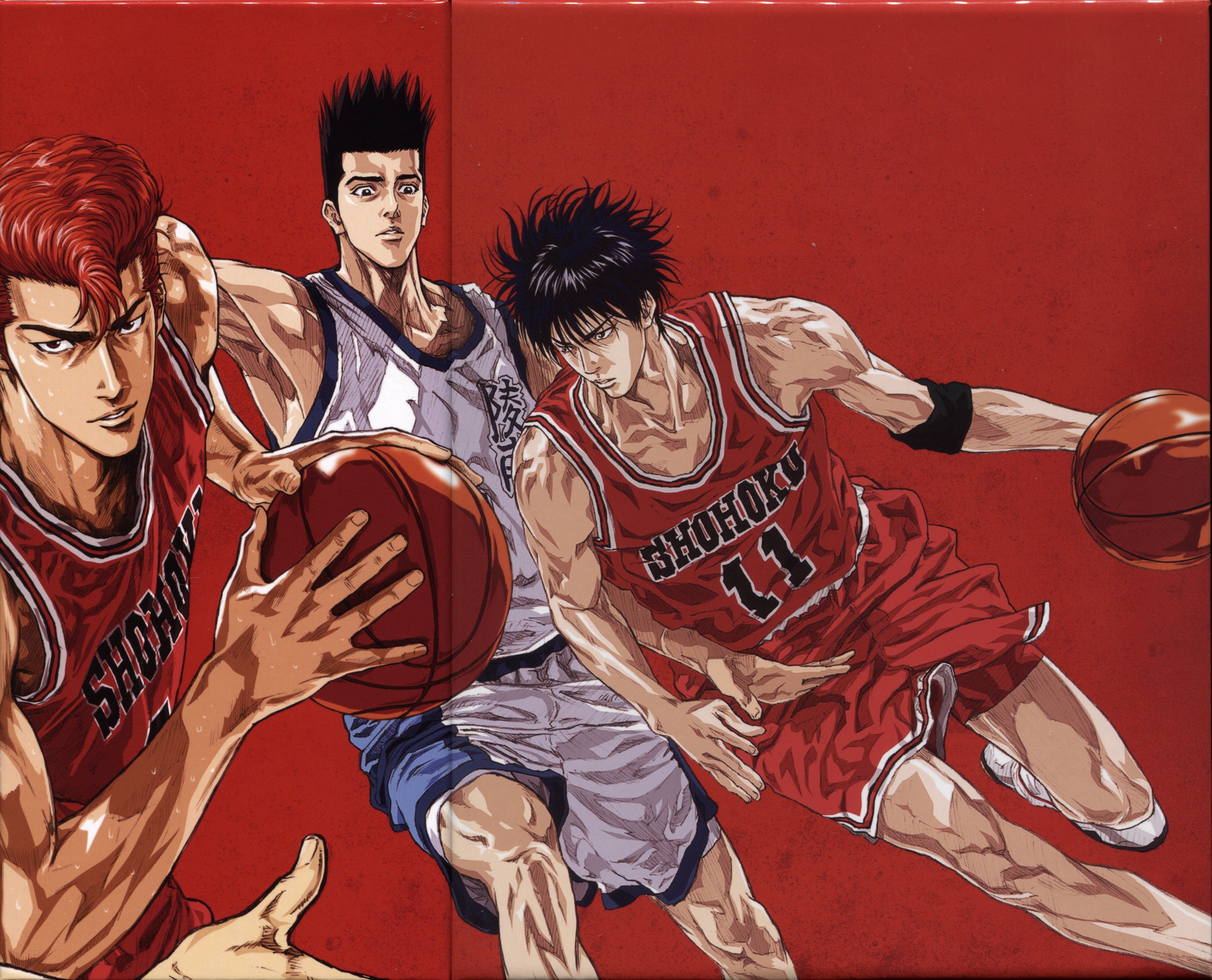 anime, Sports, Basketball, Group, Guys, Slam, Dunk, Series