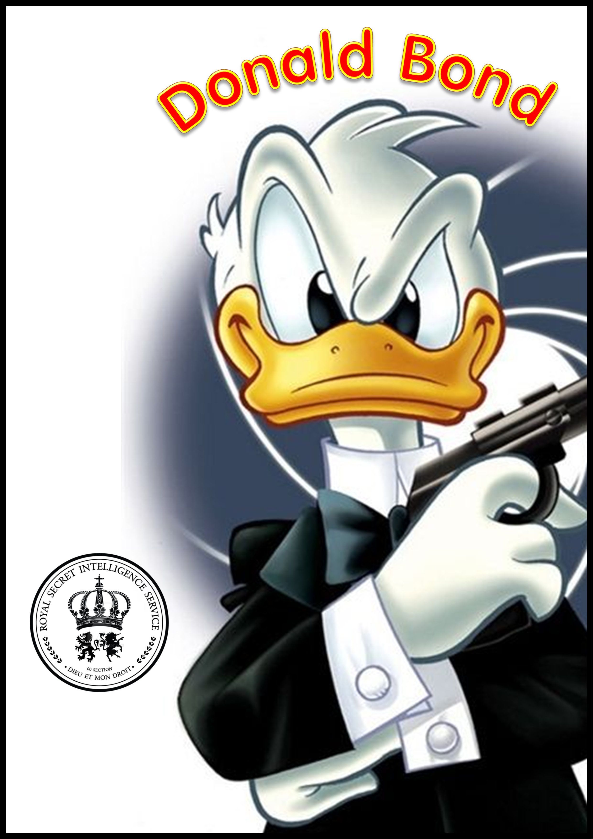 Donald Bond. Disney duck, Donald duck comic