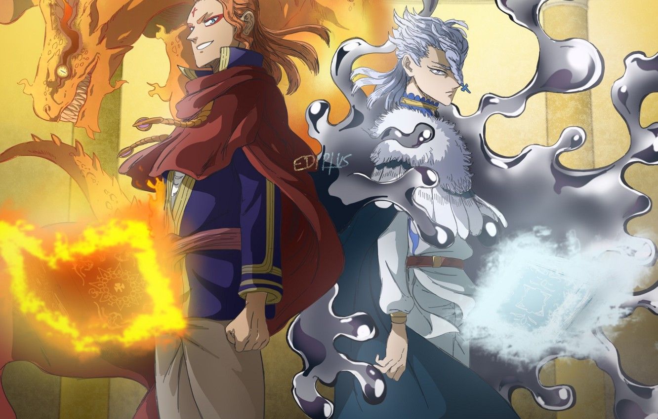 Wallpaper Nozel Silva, Fuegoleon Vermillion, Black Clover image for desktop, section сёнэн