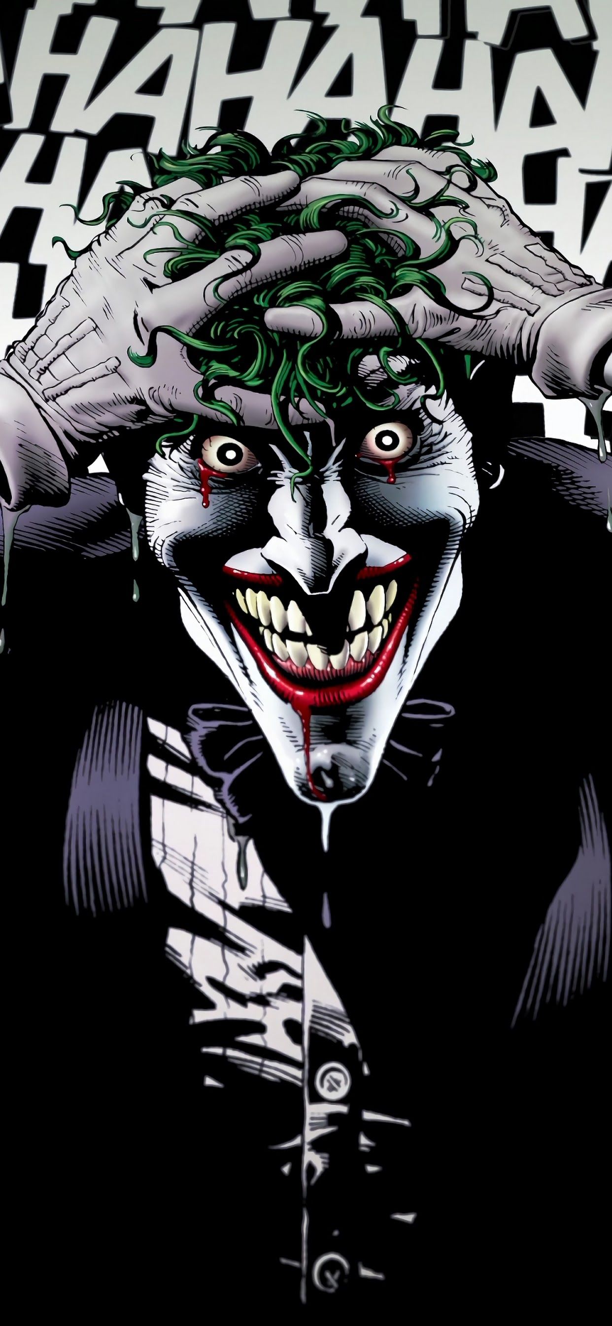 Joker Laughing 4K Wallpaper
