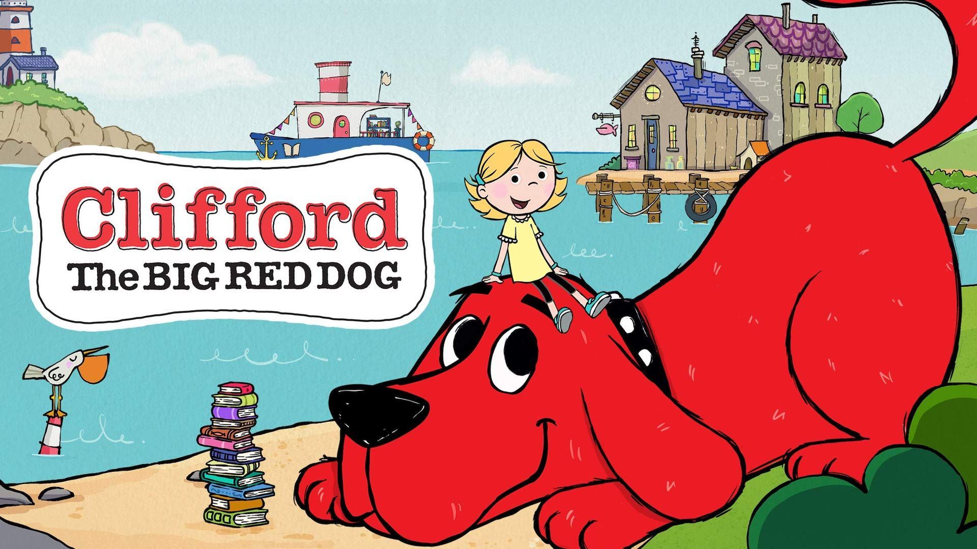 Clifford Big Red Dog Virtual Background