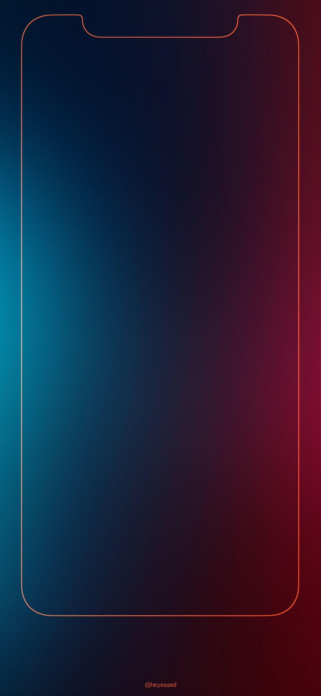 Red border wallpaper for iPhone 13 Mini Wallpaper in comments   riphonewallpapers