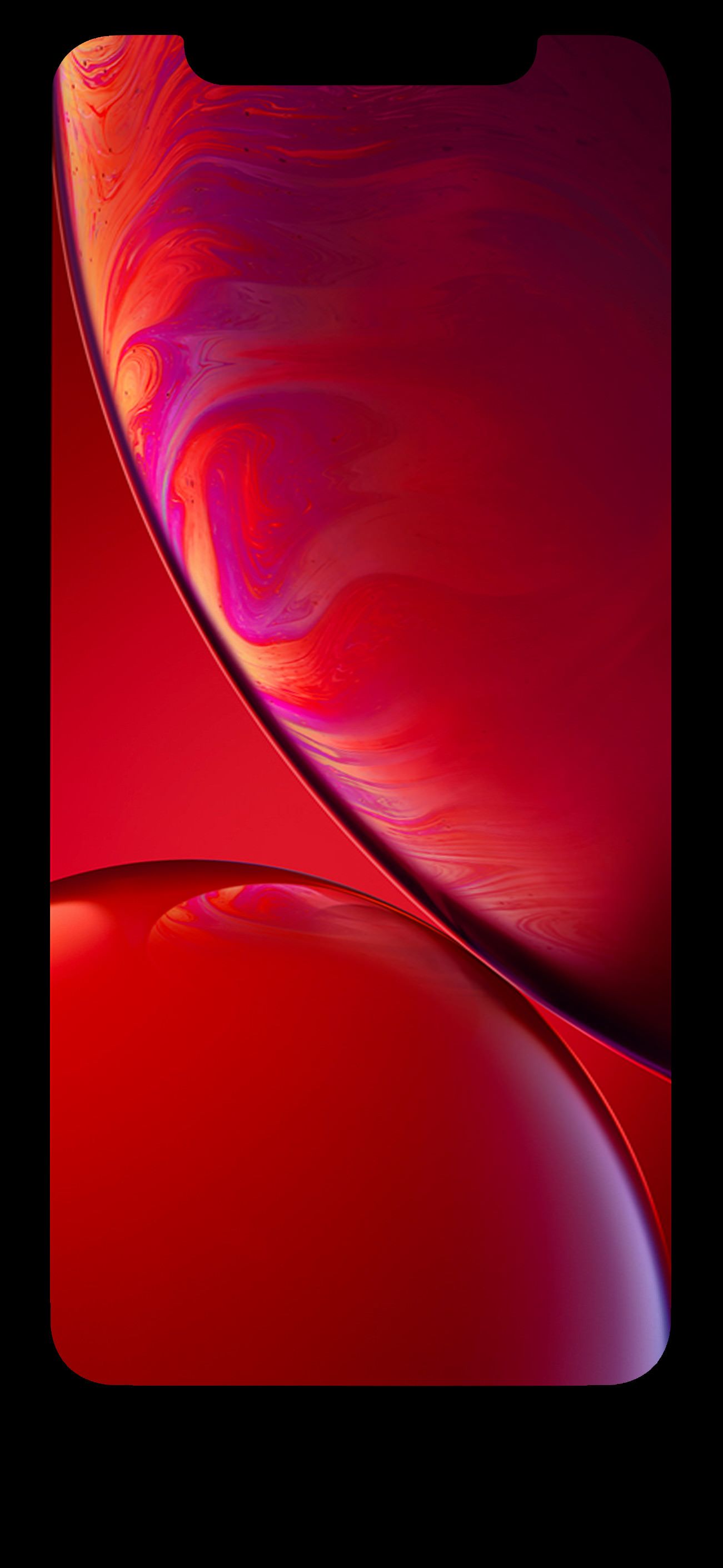 A couple of the iPhone Xr wallpaper. Credit to