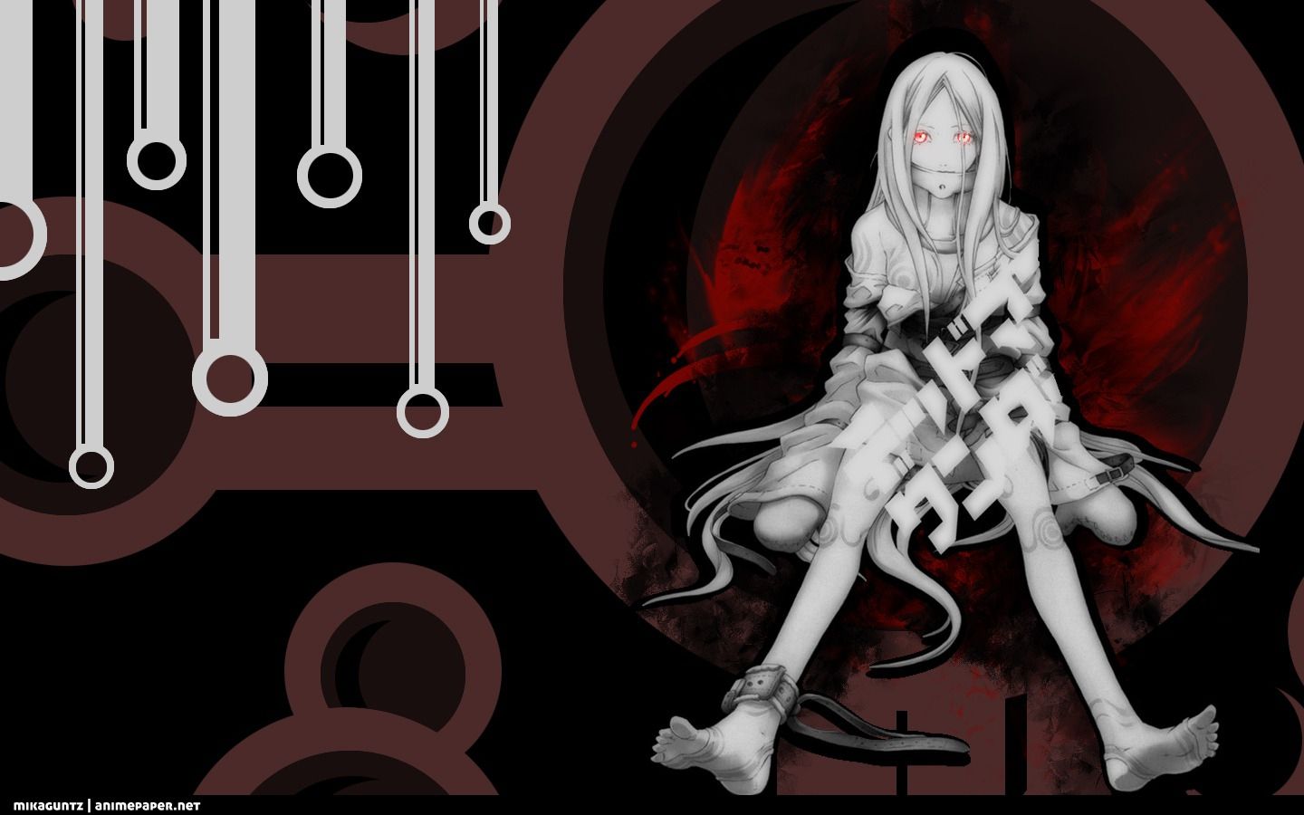 Free download deadman wonderland anime girls shiro HD Wallpaper