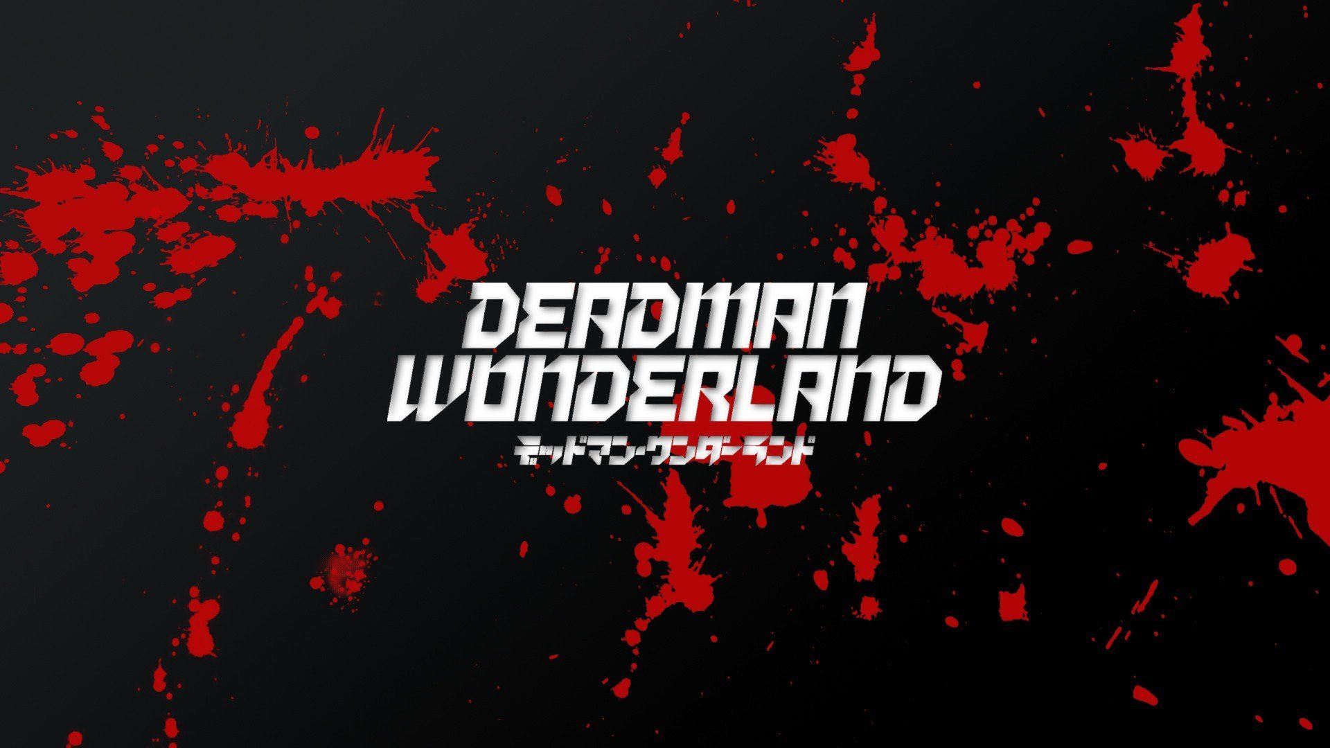Deadman Wonderland, Anime, Blood, Blood spatter Wallpaper HD