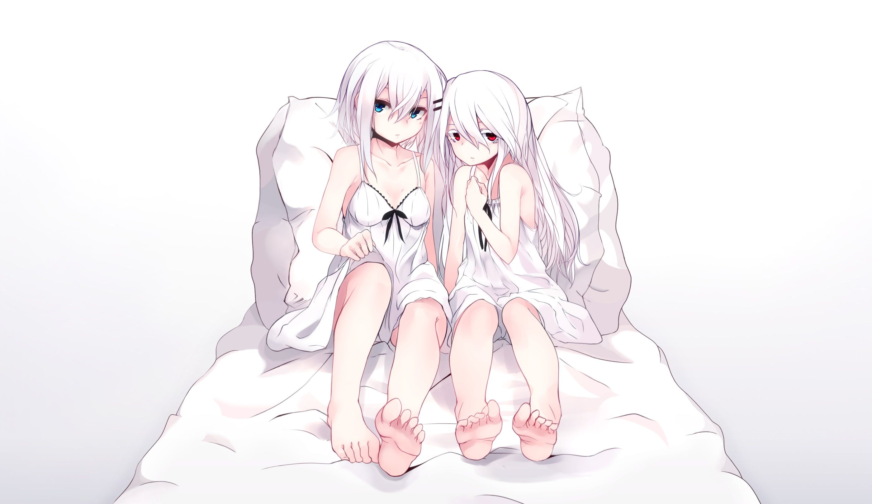 Two Girls HD Wallpaper