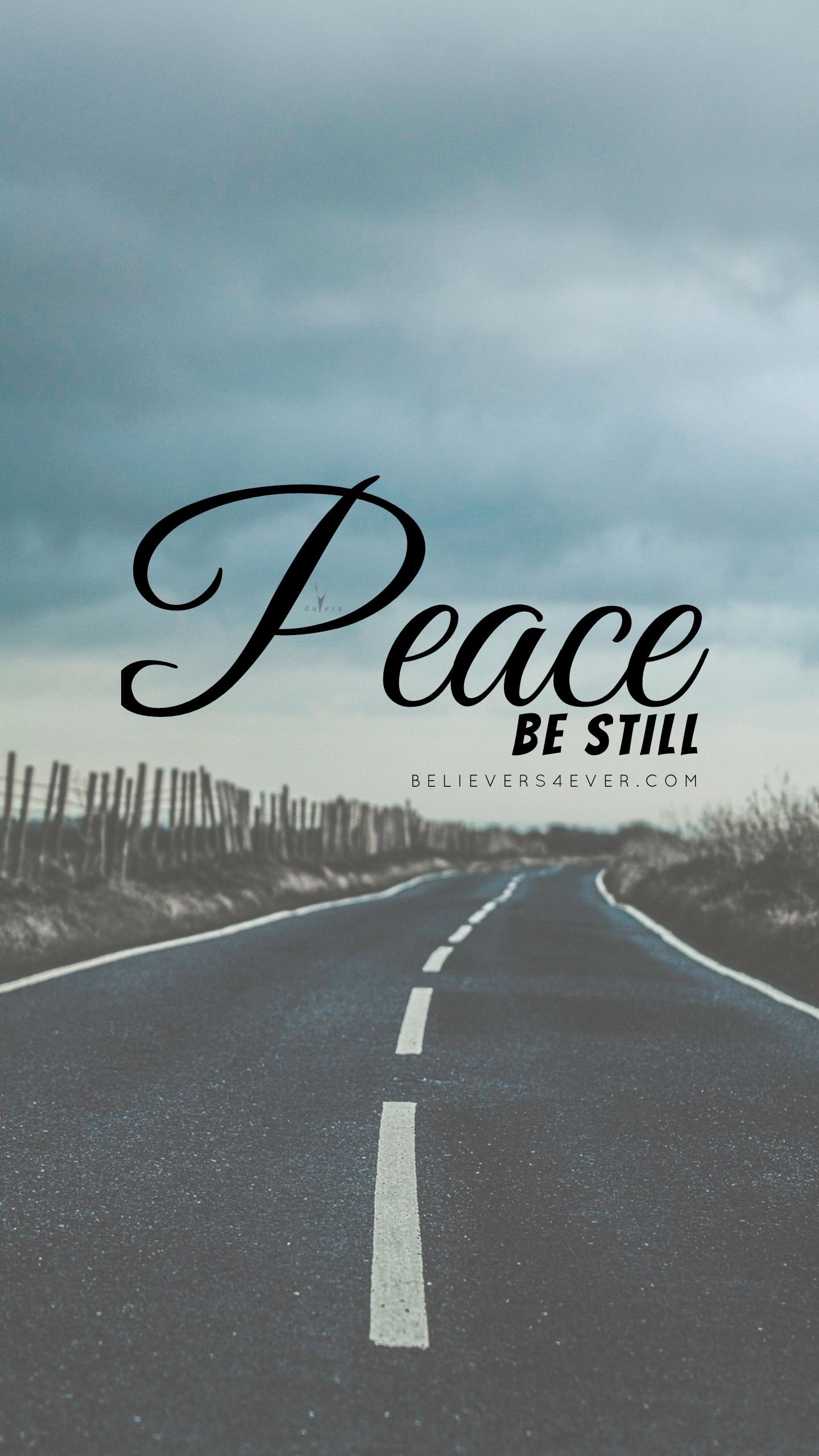 Peace Be Still Phone Screen Background