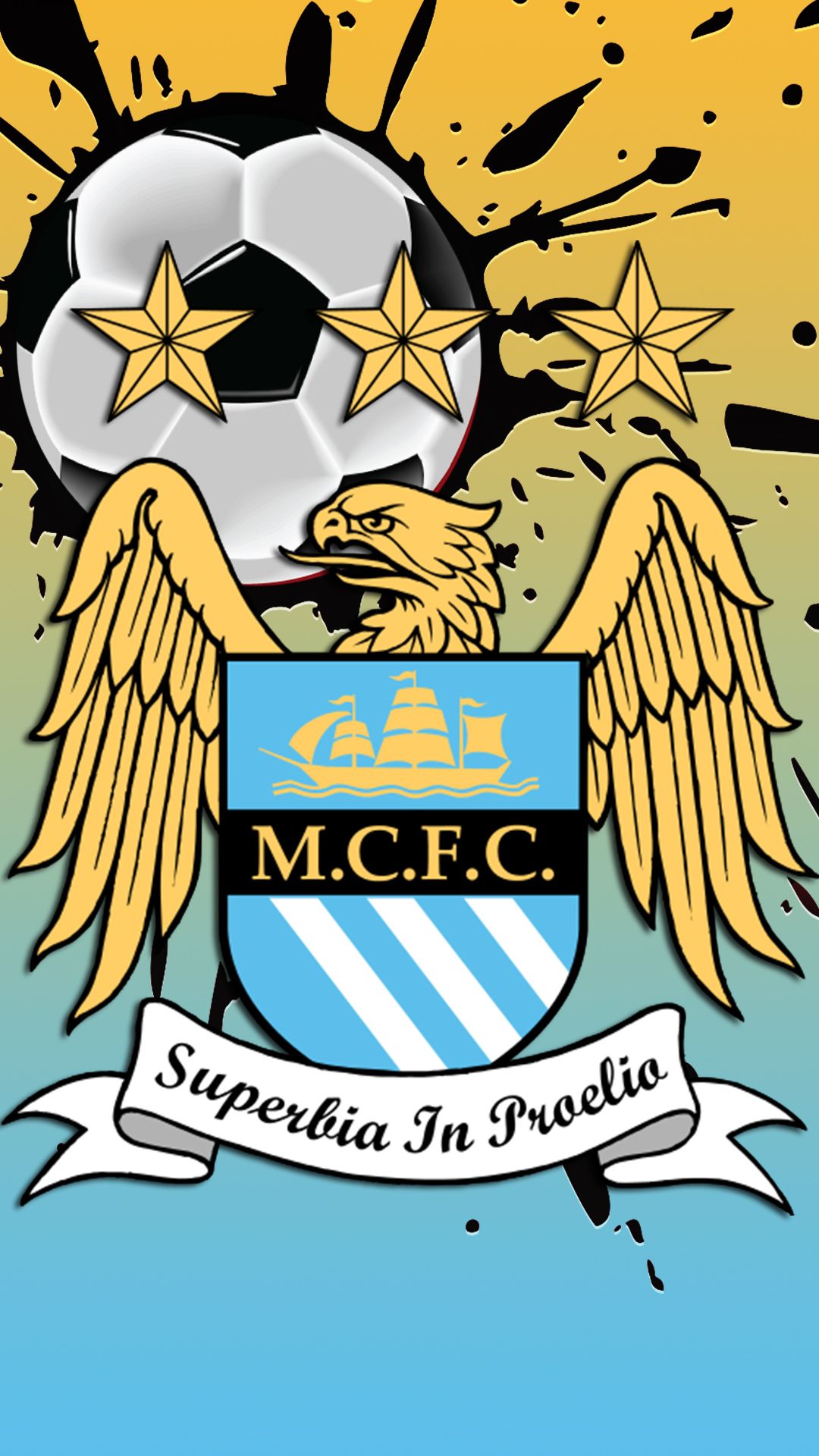 Manchester City iPhone Background