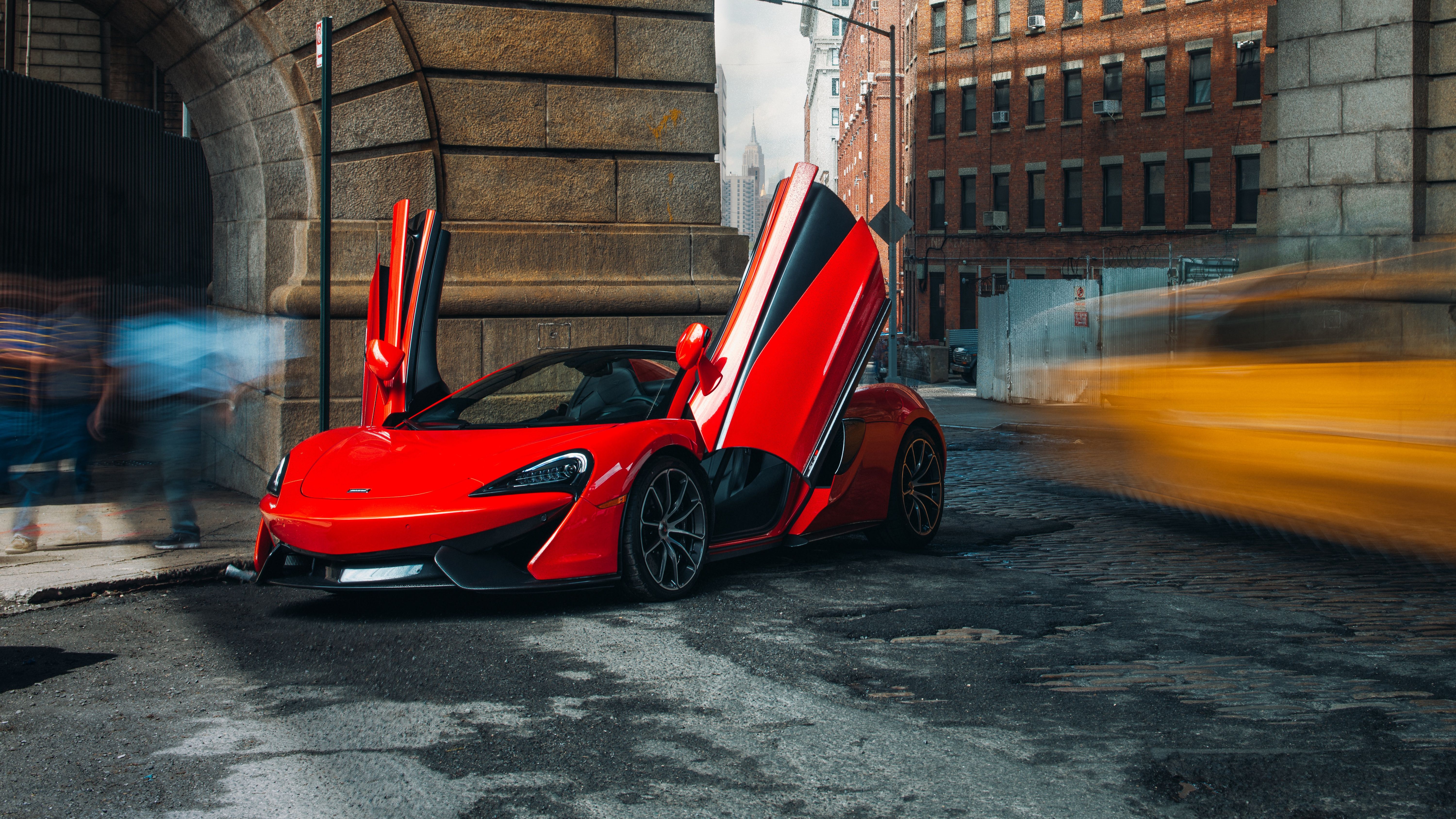 Red McLaren 570S Spider, HD Cars, 4k Wallpaper, Image, Background, Photo and Picture