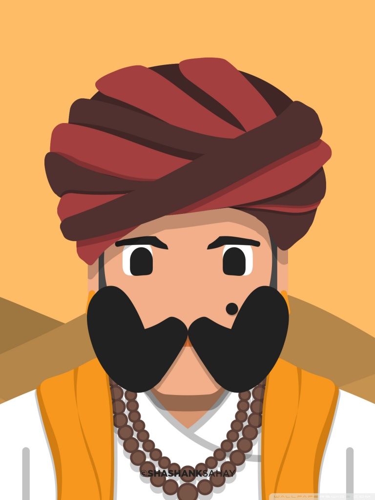 Rajasthan Guy Ultra HD Desktop Background Wallpaper for 4K UHD TV