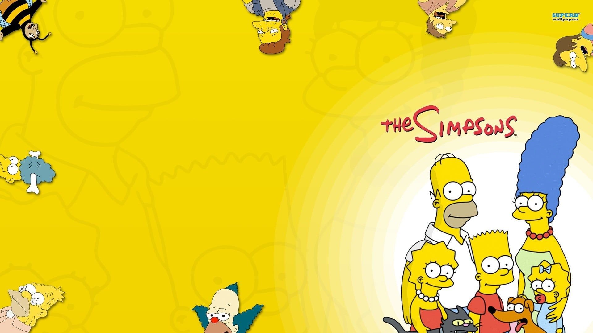 The Simpsons wallpaper, The Simpsons, Homer Simpson, Marge Simpson