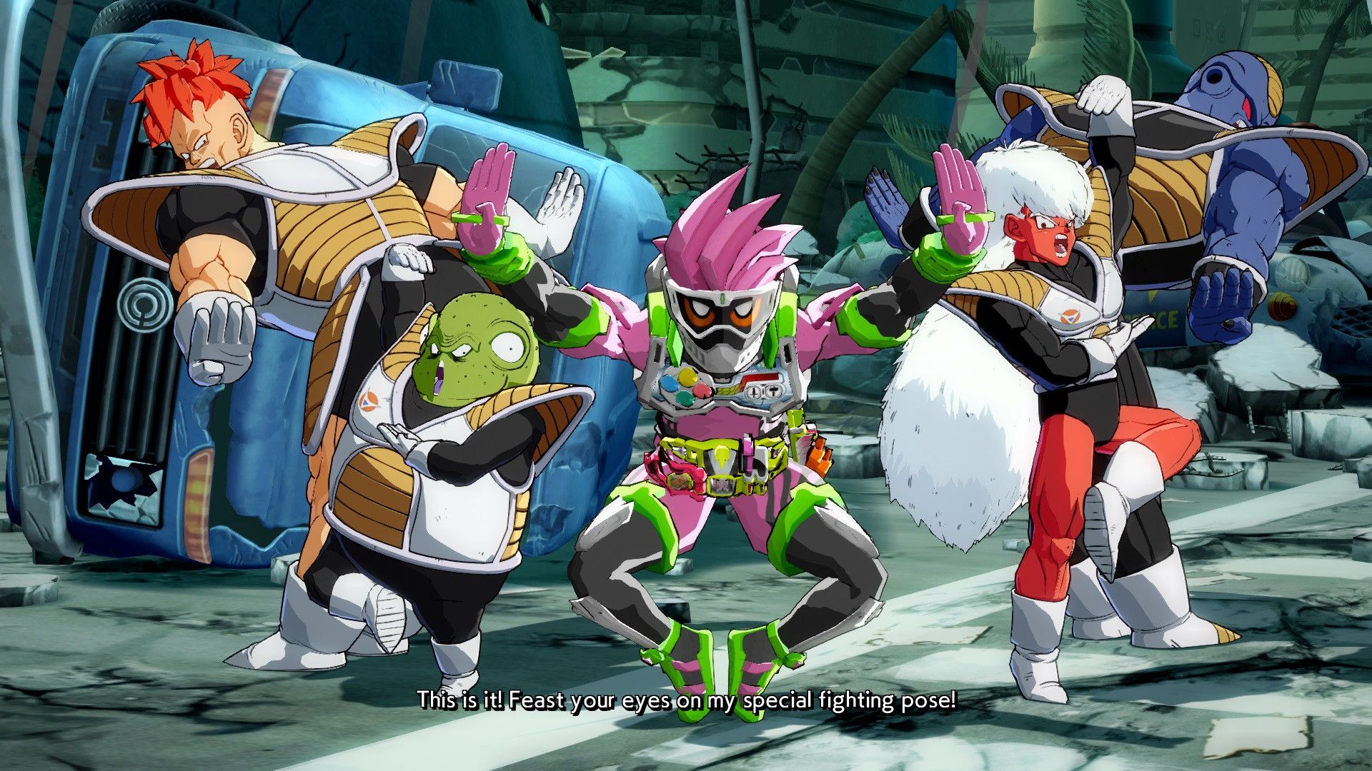 Captain Ginyu As Kamen Rider Ex Aid [Dragon Ball FighterZ] [Skin Mods]