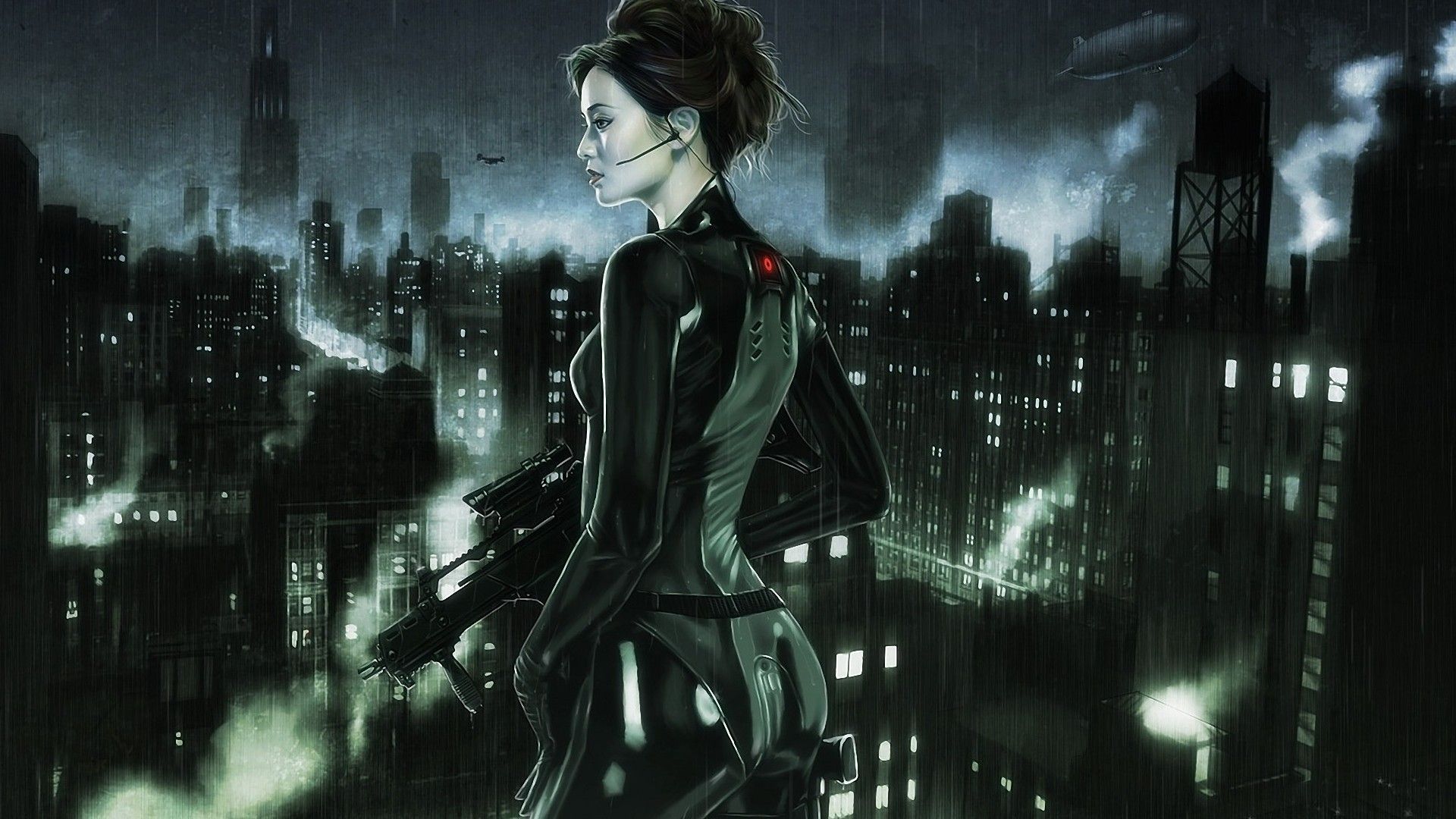 Futuristic Woman Wallpaper Free Futuristic Woman