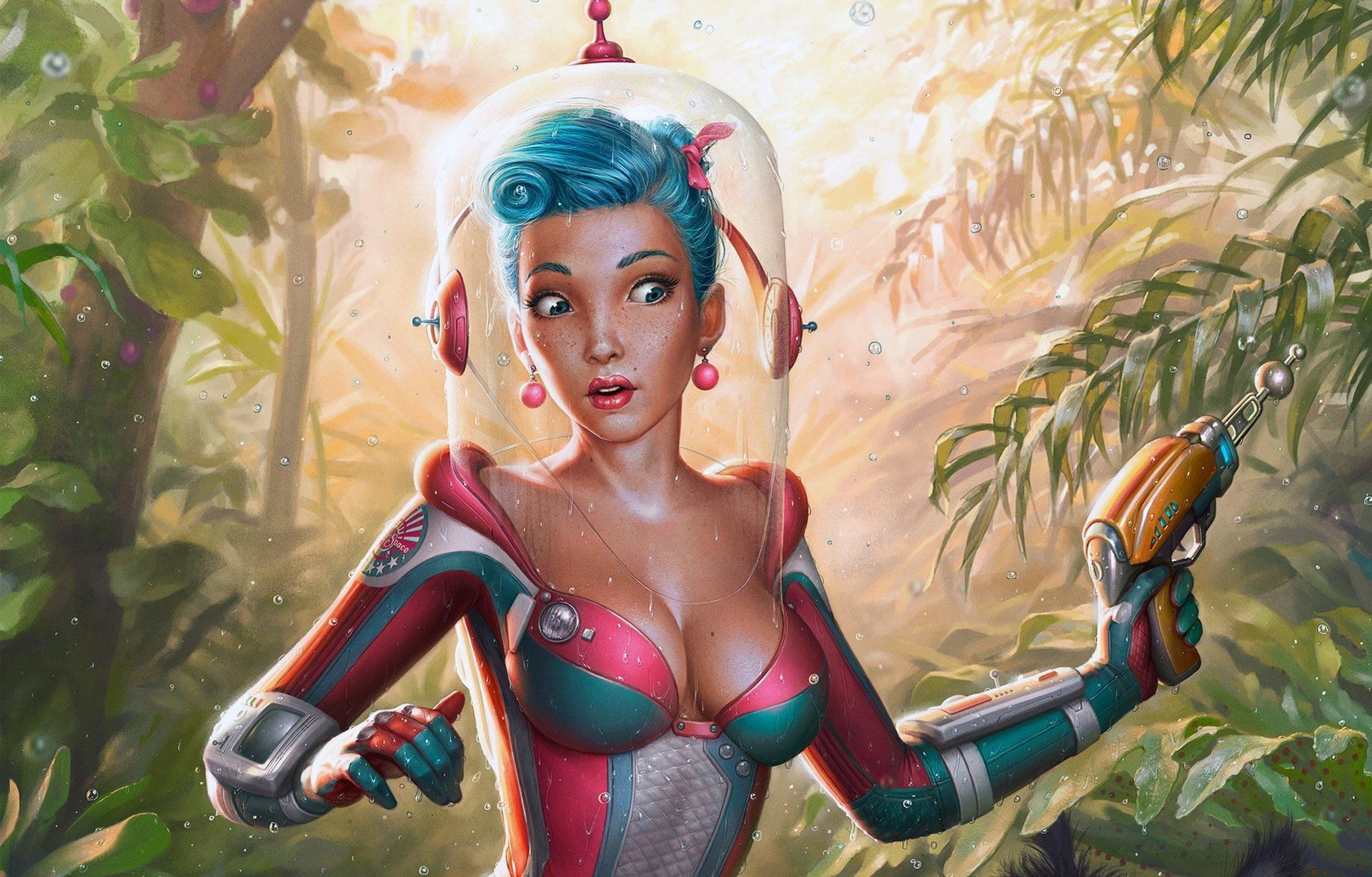 Women Warrior HD Wallpaper