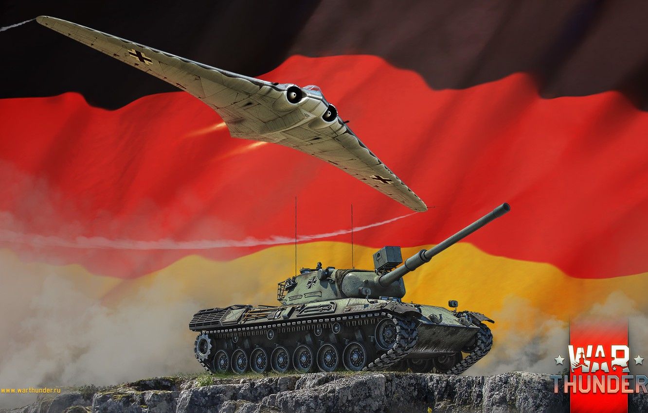 Wallpaper Germany, Leopard War Thunder, Ho229 image for desktop