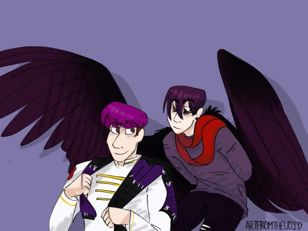 A prinxiety doodle for a tumblr anon. Thomas Sanders Fans Amino Amino