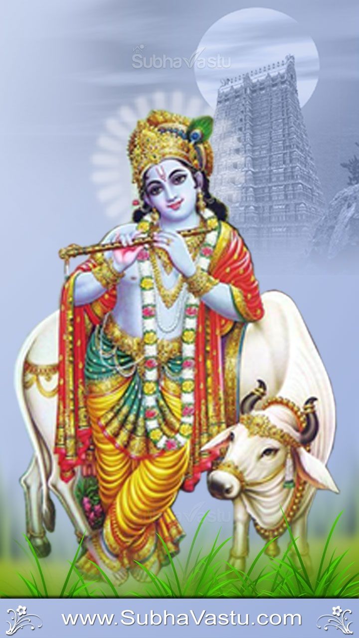 Krishna Mobile Wallpaper Wallpaper & Background