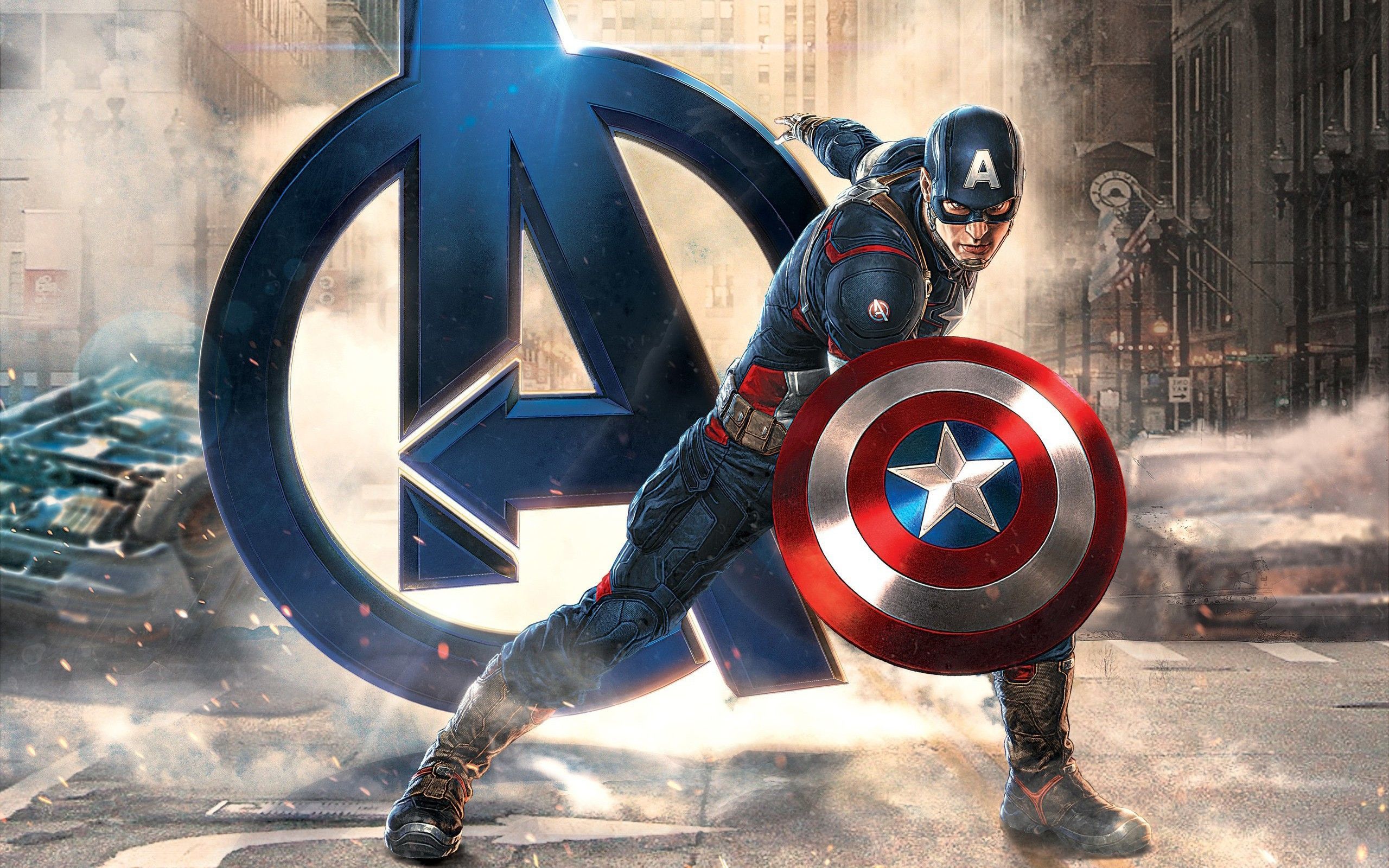 The Avengers Thor and Captain America HD desktop wallpaper