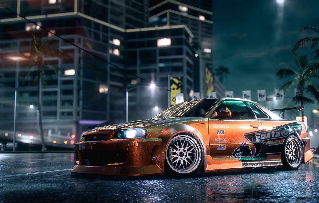 Wallpaper Nissan, NFS, Skyline, Electronic Arts, Need For Speed