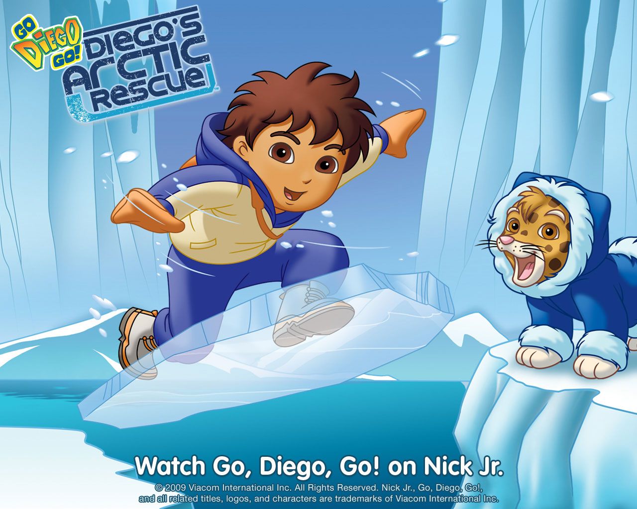 Go Diego Go Ice Wallpaper Diego Go Free Wallpaper