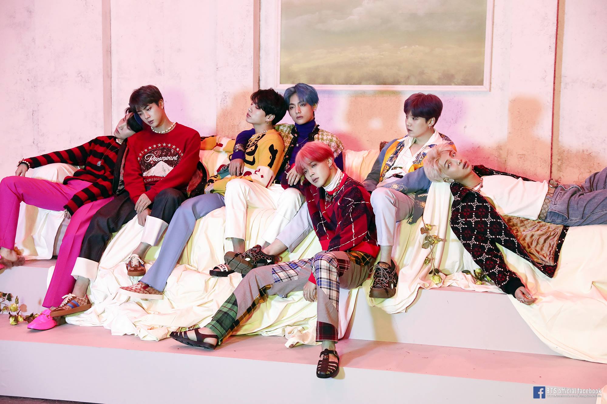 Picture FB BTS MAP OF THE SOUL, PERSONA 'Persona' Concept Photo