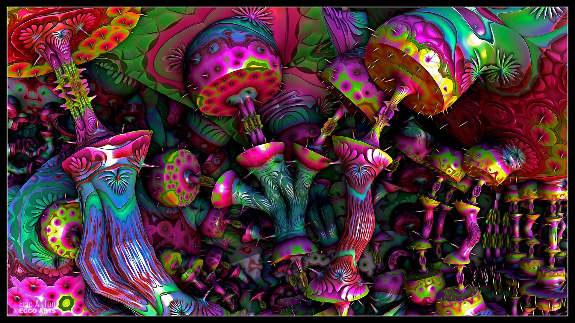 Magic Mushroom Wallpaper Free Magic Mushroom Background
