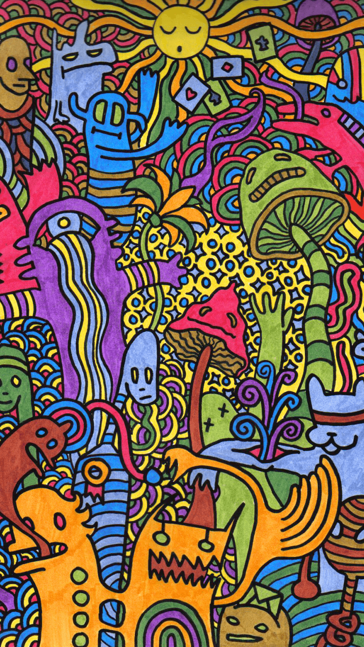 Free download wallpaper trippy desktop background psychedelic