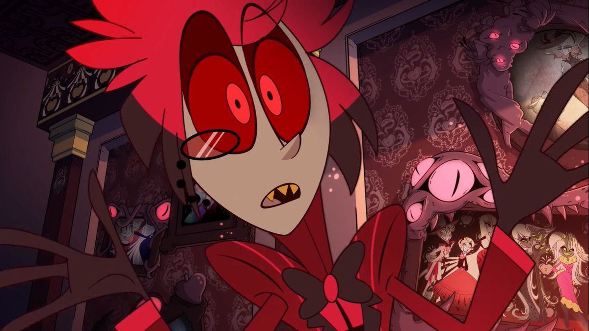 anaphiel from Hazbin Hotel but with other