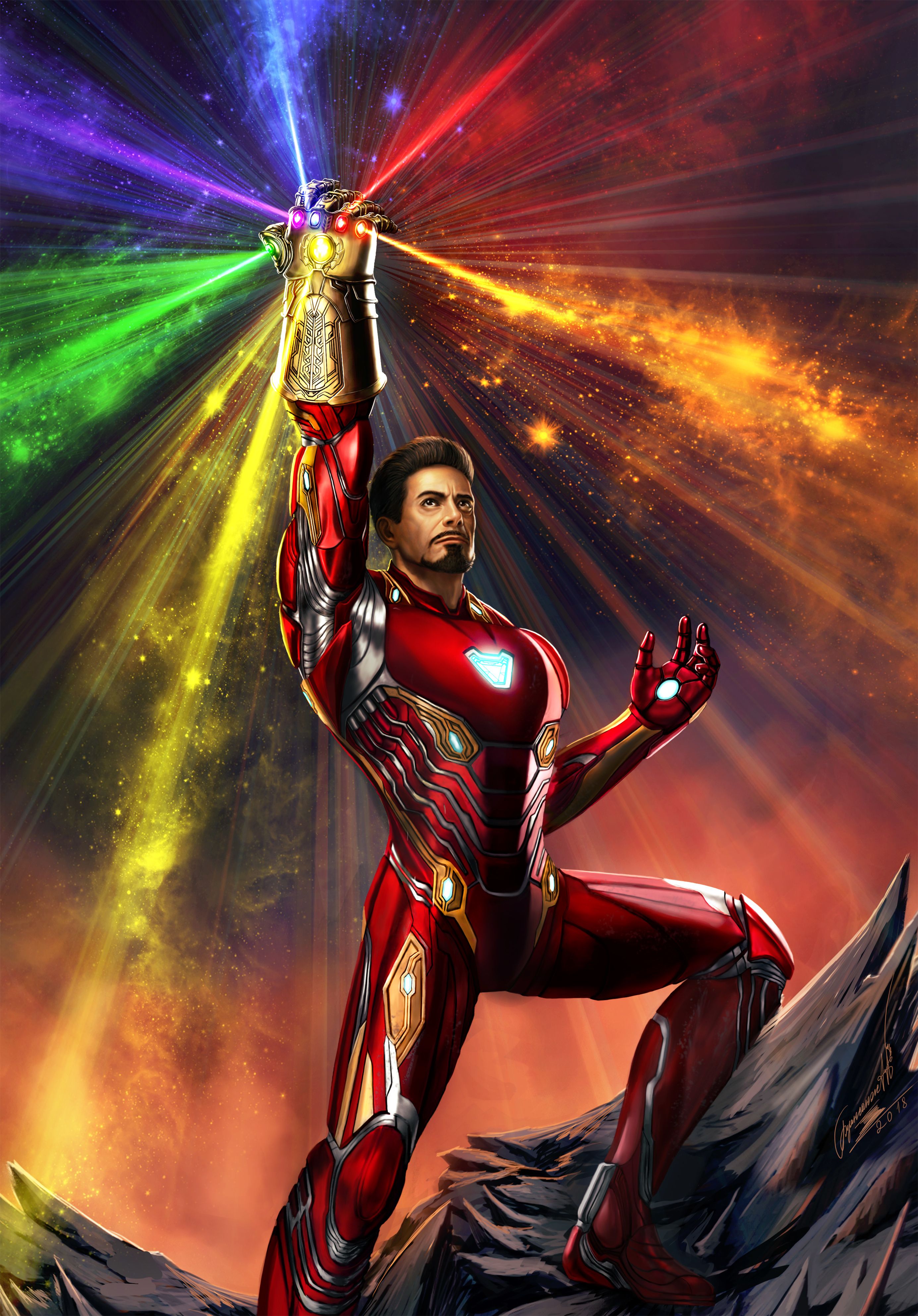 Iron Man Infinity Gauntlet Wallpaper, HD Movies 4K Wallpaper
