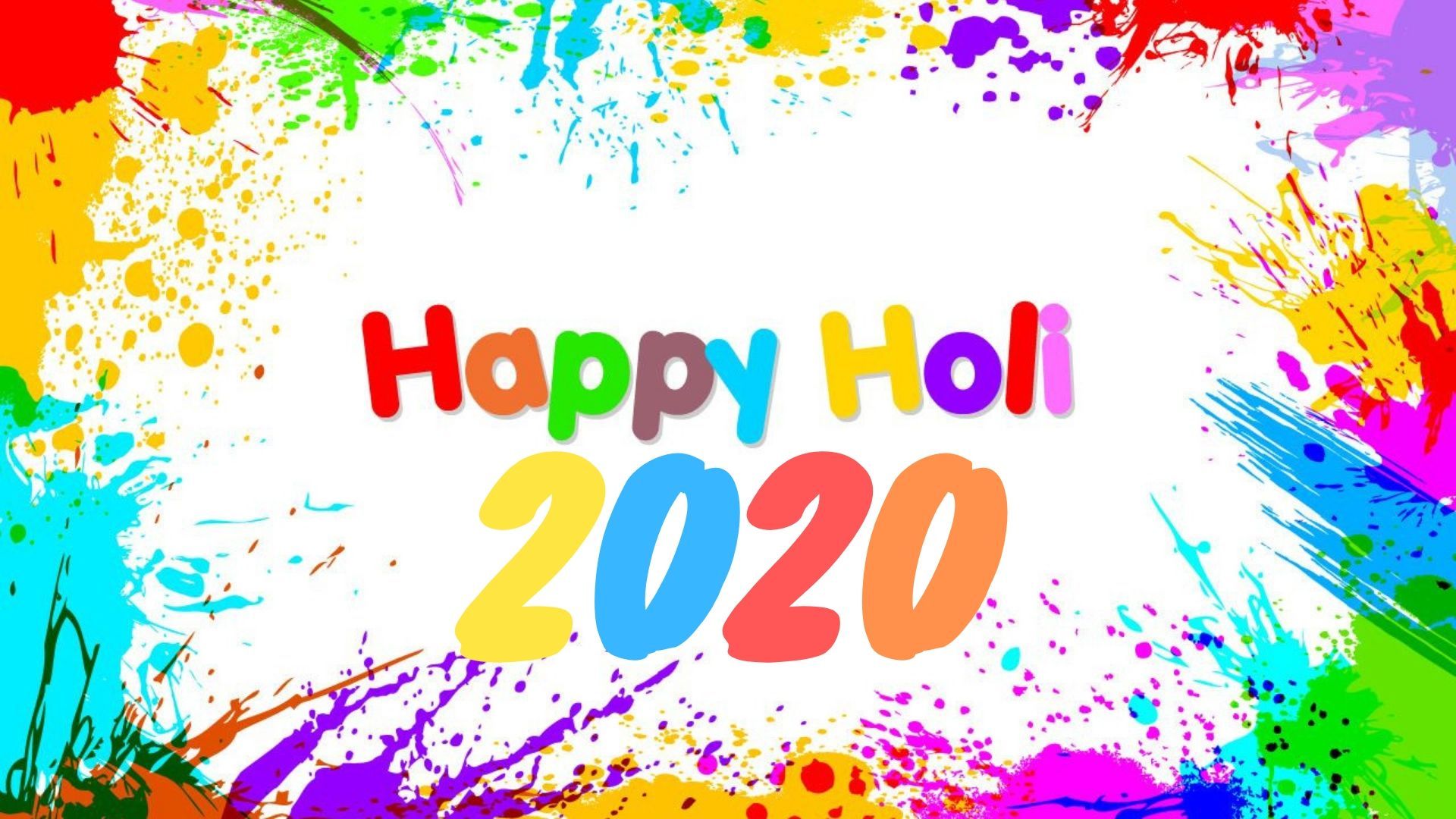 Happy Holi 2020 Wallpapers Wallpaper Cave