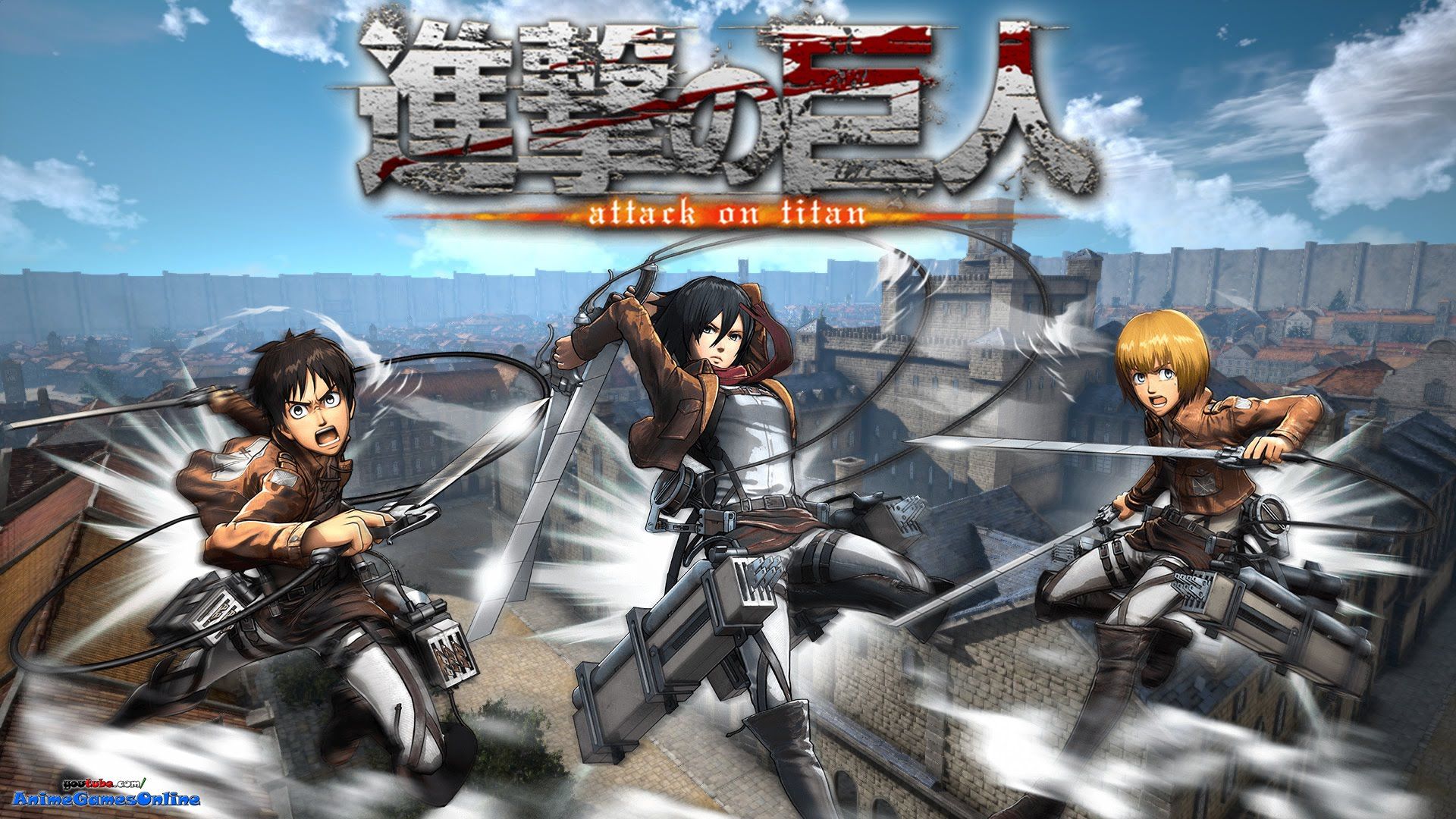 ATTACK ON TITAN 進撃の巨人 Will Be Digital Only on PS3.O.T