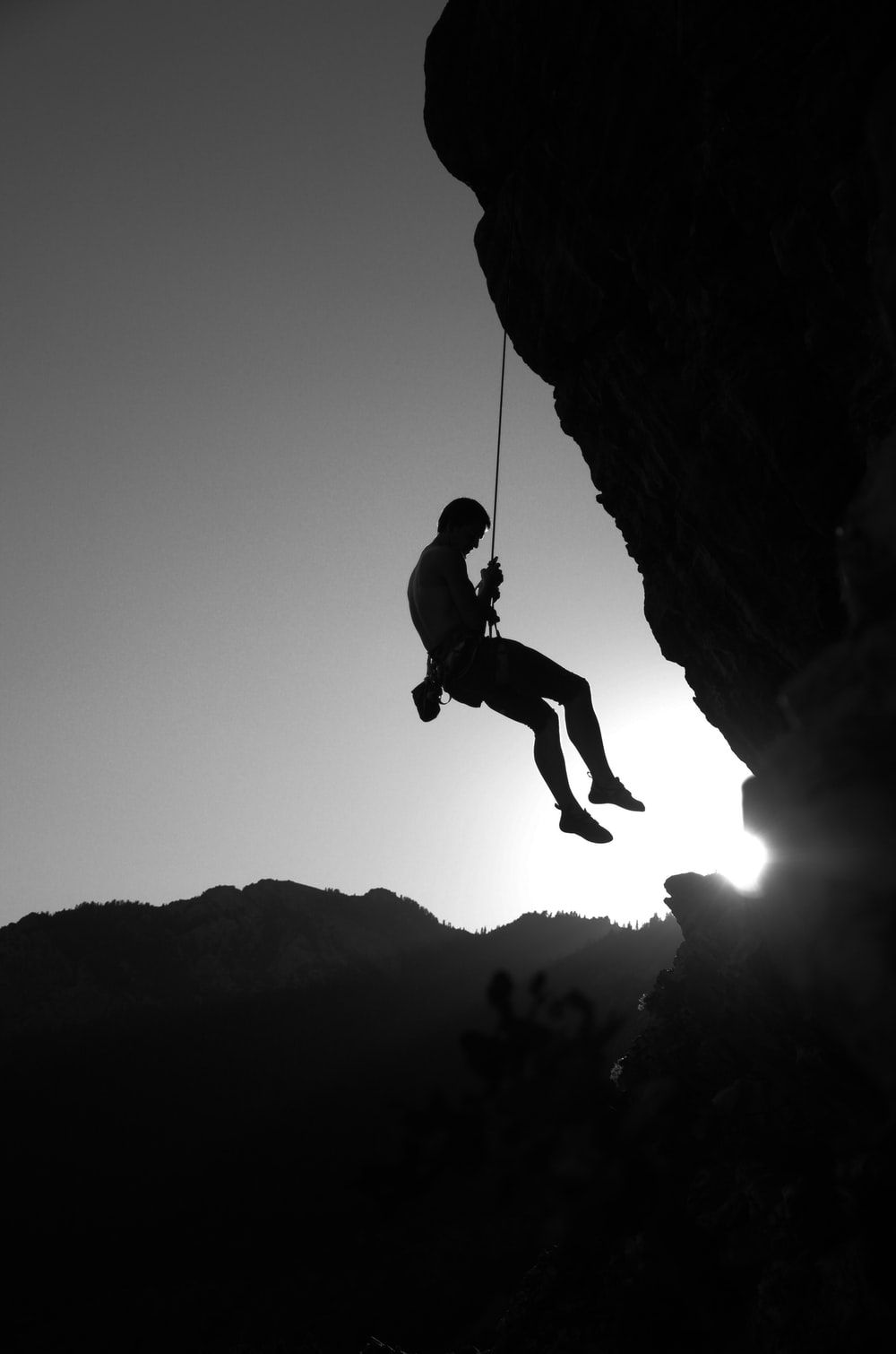 Rock Climbing Picture. Download Free Image