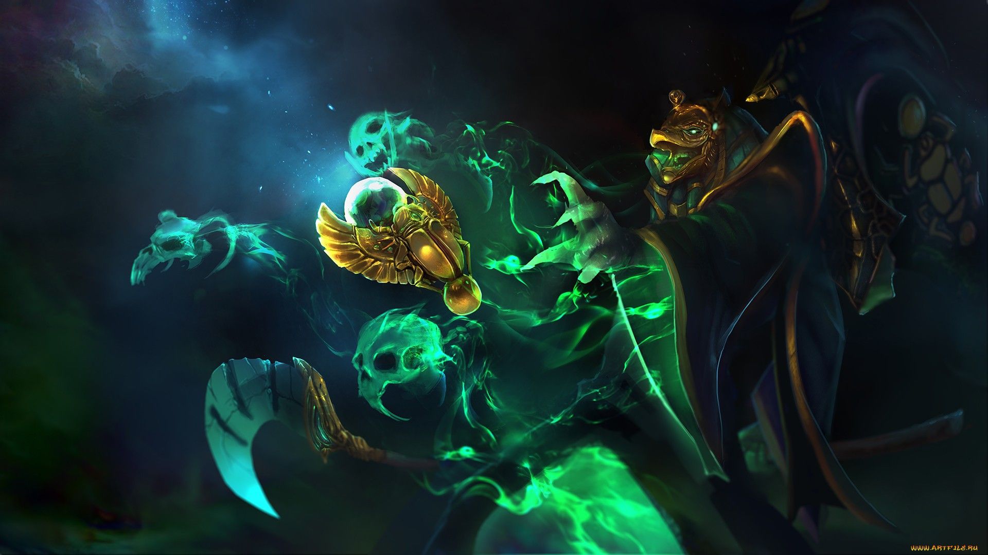 Amazing Dota 2 HD Wallpaper. Gaming Background for PC