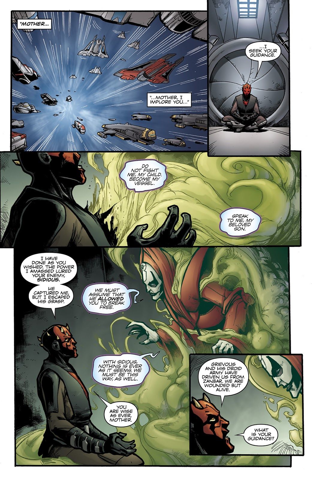 Comic Star Wars: Darth Maul of Dathomir issue 3
