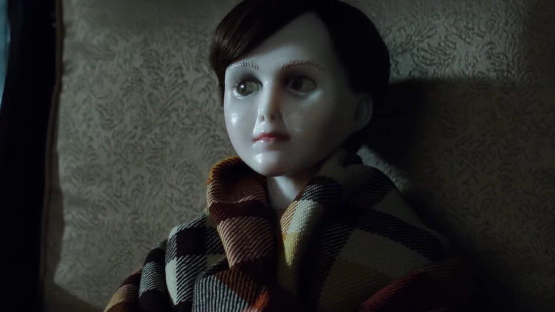 Katie Holmes Is Terrified by a Doll in BRAHMS: THE BOY II