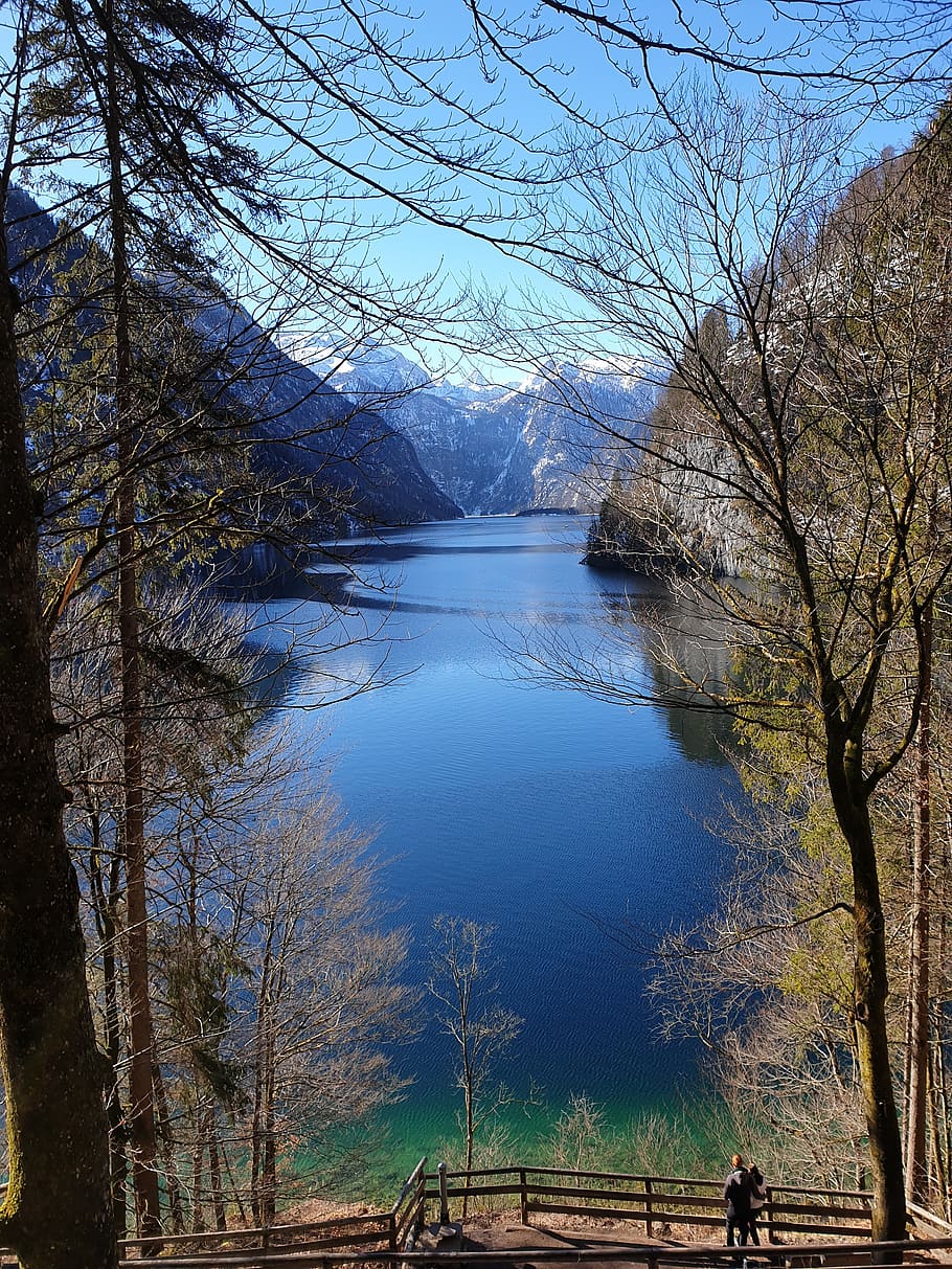HD wallpaper: königssee, lake, berchtesgaden, schönau am königssee, bavaria