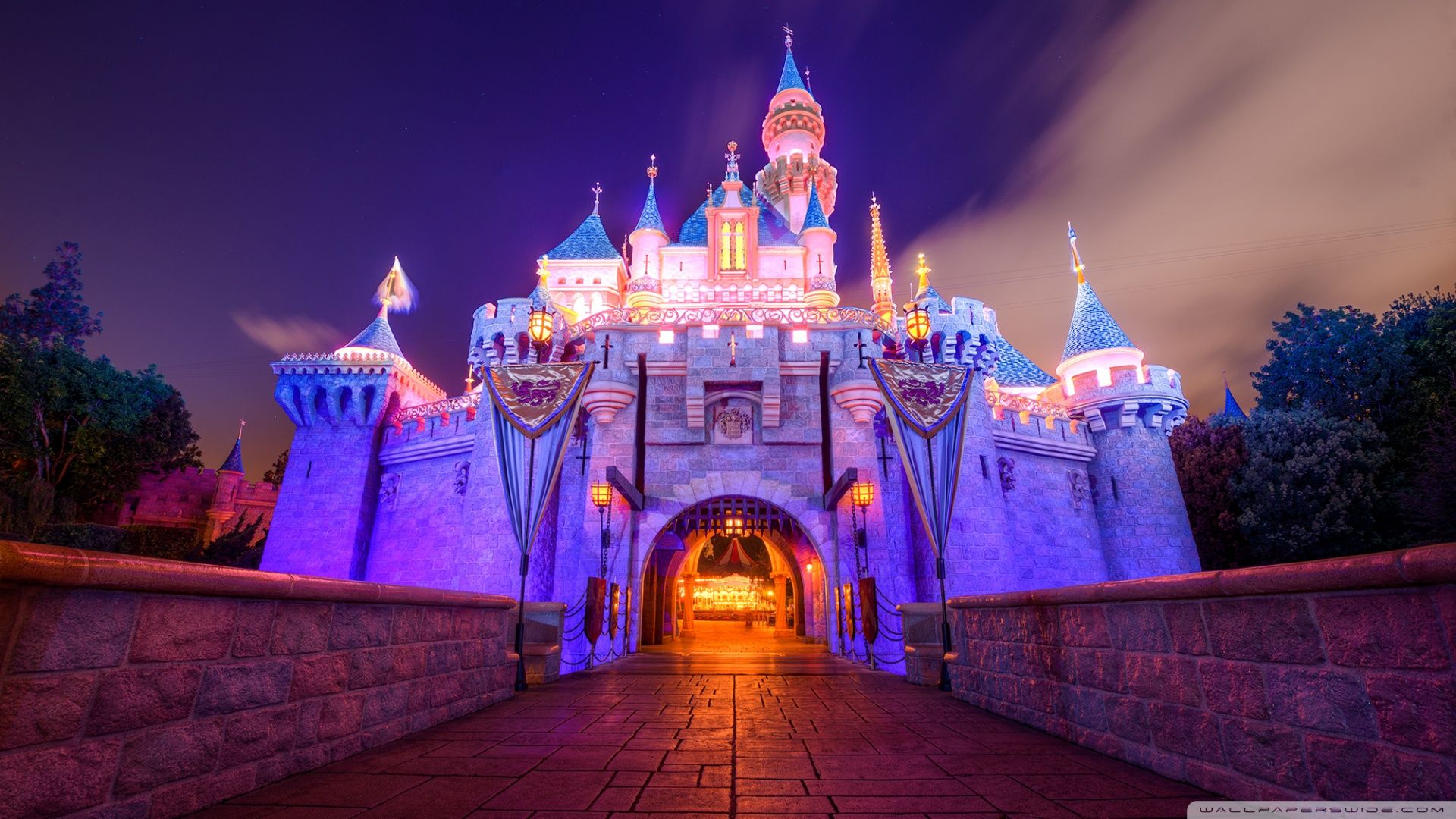 Hdwallpaper87.com Sleeping Beauty Castle Disneyland